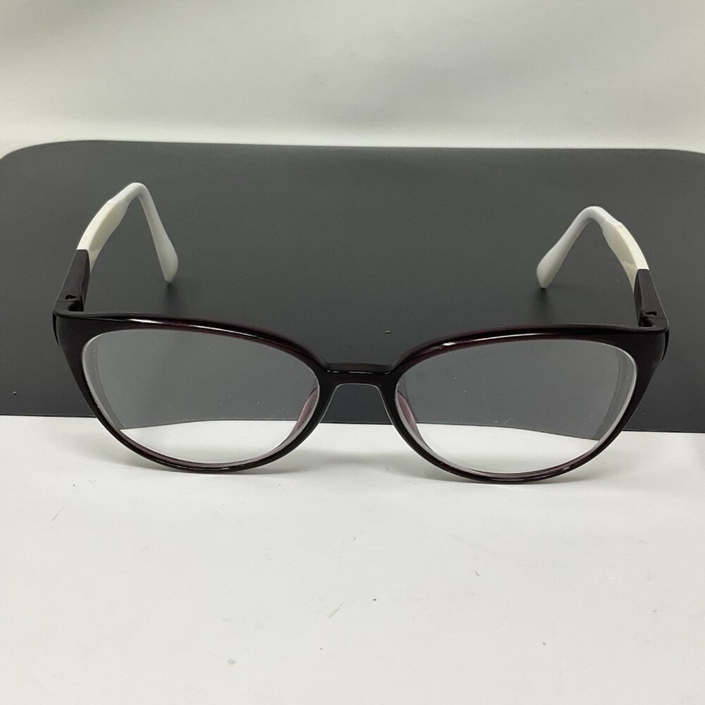 AWEAR CHARMANT CC3707 PU PURPLE WHITE AUTHENTIC EYEGLASSES 52-15